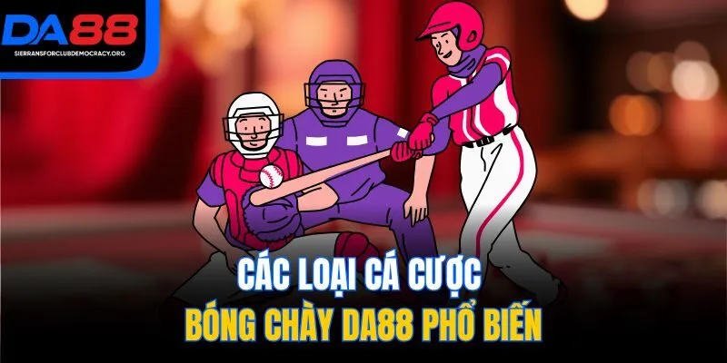 Các loại cá cược bóng chày DA88 phổ biến