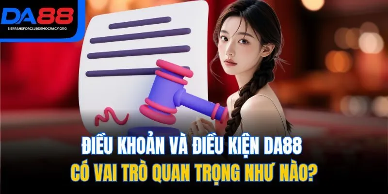 Điều khoản và điều kiện DA88 có vai trò quan trọng như nào?
