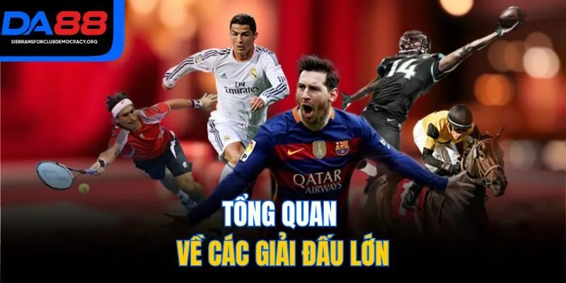 Tổng quan hệ thống giải đấu và sự kiện tại DA88